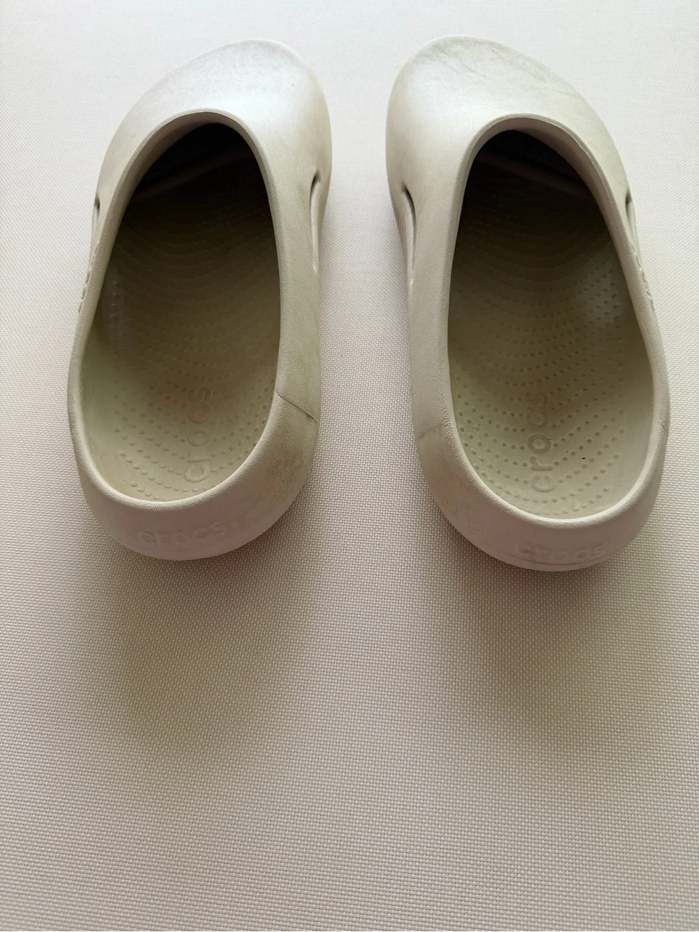 CROCS Men’s Slip-On Clog in Light Beige